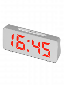 VST 763Y-1 Красные часы настольные (без блока)